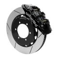 Wilwood 140-15525 AERO6 Big Brake Truck Front Brake Kit for Nissan Patrol Y61 1997-2018 Black