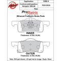 Brake Pads Wilwood 150-D0935K PM ProMatrix D935 Street Performance Racing Pads .79