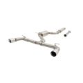 Exhaust system XForce with Varex muffler for Volkswagen Golf 2013-2020 GTI MK 7 & 7.5 stainless steel