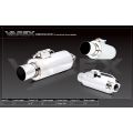 Round body muffler XForce with Varex system 17,78cm x 38,1cm