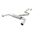 Exhaust system XForce with Varex muffler for Hyundai Elantra 2023- N CN7.V1 2.0L TURBO DCT stainless steel