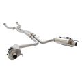 Exhaust system XForce with Varex muffler for Lexus IS 2007-2014 F stainless steel