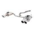 Exhaust system XForce with Varex muffler for Subaru IMPREZA 2011-2014 WRX SEDAN (G3) S2 stainless steel