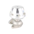 Wastegate 38mm silver