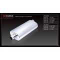 Oval body muffler XForce 5x8x18