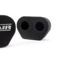 2x Tall Twin Inlet Motorcycle Carb Sock Air Filter Ramair MS-006T