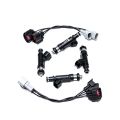 Deatschwerks Bosch EV14 zestaw 4 wtryskiwaczy paliwa 550cc/min, Lotus Elise 1.5L/1.8L/2.4L 1996-2011, Exige 1.5L/1.8L/2.4L 2000-11, Toyota Celica 2000-05, MR2 1999-2007, Scion TC/XA/B 2004-2010