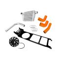 Intercooler kit for Nissan Patrol with BMW 3.0 D M57 engine Orange