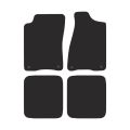 Dywaniki welurowe Premium FMIC Performance AUDI 80 B4 1991-1995 rozstaw stoperów 34 cm