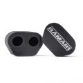 2x Twin Inlet Motorcycle Carb Sock Air Filter Ramair MS-007
