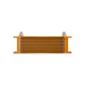 Mishimoto MMOC-13GD Universal 13-Row Oil Cooler Gold        