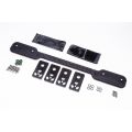 Modulator Rear Clam Kit for Lotus Elise 2ZZ-GE Radium Engineering Black
