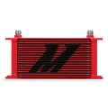 Mishimoto Universal 19-Row Oil Cooler Red