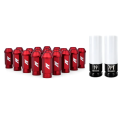 Mishimoto MMLG-125-LOCKRD Aluminum Locking Lug Nuts M12 x 01-25 Red     