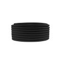 Przewód paliwowy gumowy czarny w nylonowym oplocie AN8