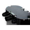 Universal Carbon Fiber Oil Catch Can with Fume Filter Black RTMG Performance