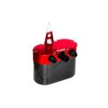 Universal Carbon Fiber Oil Catch Can - Small Red RTMG Performance