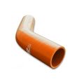 Silicone reducer elbow 45' 16/25mm Black