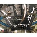 Rear Lower Bar (3460P) Ultra Racing for Nissan Skyline (GTR 34) 2.6TT 4WD 99-02