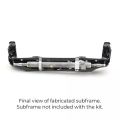 Scion FRS Front Lock Kit for Lexus IS Rear Rack Wisefab