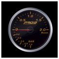 Wskaźnik Pro G Race Series 2 RS, doładowania Boost 2 Bar RED 52mm