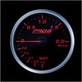Wskaźnik Pro G Race Series RS, doładowania Boost 2 Bar RED 52mm