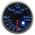 Wskaźnik Prosport Boost seria Stepper Motor Peak 52mm Blue