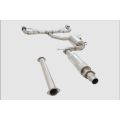Exhaust system XForce with Varex muffler for Volkswagen GOLF 2021- GTI MK8 stainless steel