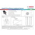Bosch Liquid Pressure / Temp combined Sensor 10 bar 140 deg C-6
