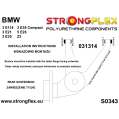 036052B: Full suspension polyurethane bush kit for BMW 5 E28 / 6 E24-4