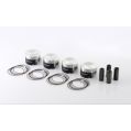 Forged pistons kit Wossner for Boxster 3.2l 2002-06 B 93.00mm -1