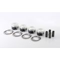 Forged pistons kit Wossner for Fiat Coupe 2.0 20V Turbo (220PS) 82.00mm 8.0:1 1998cm-1