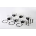 Forged pistons kit Wossner for BMW M3 3.25 24V Turbo 87.00mm 8.8:1 3246cm-1