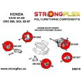 081254A: Wkładki lewej dolnej poduszki silnika SPORT Honda Civic-2