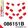 086151B: Zestaw poliuretanowy tylnego zawieszenia AP1 Honda S2000 AP1-1