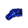 1/8 NPT 45' Nypel adapter żeńsko-męski Niebieski-1