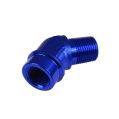 1/8 NPT 45' Nypel adapter żeńsko-męski Niebieski-2