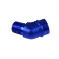 1/8 NPT 45' Nypel adapter żeńsko-męski Niebieski-4