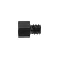 1/8 NPT - M10x1.5 Końcowka prosta adapter redukcyjny żeńsko - męski Czarny-2