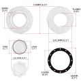 Fuel Cell Cap FMIC.EU 12 Bolt Black-4
