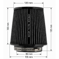 FMIC.Pro cone air filter length 100mm diameter 100mm-7