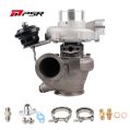 Turbocharger Pulsar PSR 3067 Gen 2 T51R 0.72 A/R Dual V-Band IWG 15 PSI Billet-1