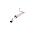 Sport muffler exhaust for FIAT Cinquecento Sporting (1992-1998) HATCHBACK-1