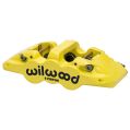 Wilwood 120-13289 Aero6 Radial Mount Caliper Right 6 Pistons Yellow-2