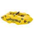 Wilwood 120-14055 FNSL4R Universal Radial Mount Caliper 4 Pistons Yellow-1