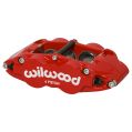 Wilwood 120-14437 FNSL6R - Dust Seal Radial Mount Caliper Left 6 Pistons Red-1