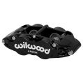 Wilwood 120-14439 FNSL4R - Dust Seal Universal Radial Mount Caliper 4 Pistons Black-1