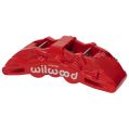 Wilwood 120-14860 SX6R Radial Mount Caliper Right 6 Pistons Red-1