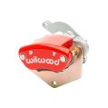 Wilwood 120-15354 MC4 Mechanical Floating Mount Caliper Left 1 Piston Red-1