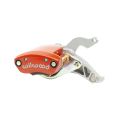 Wilwood 120-15484 MC4 Mechanical Floating Mount Caliper Right 1 Piston Red-1